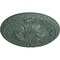 Ekena Millwork Amelia Ceiling Medallion (Fits Canopies up to 2 3/8"), Hand-Painted Cloud Burst, 19 5/8"OD x 3/4"P CM20AMCBF - alternate 3